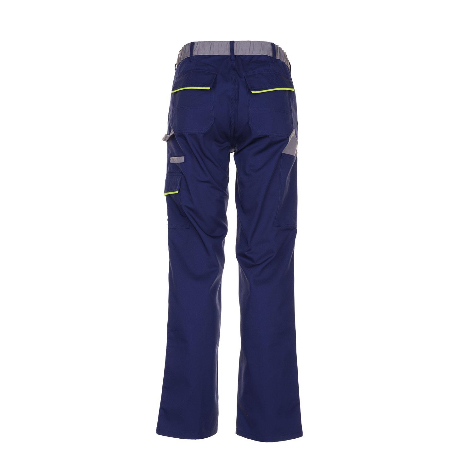 Planam Visline Bundhose marine/gelb/zink Gr. 54