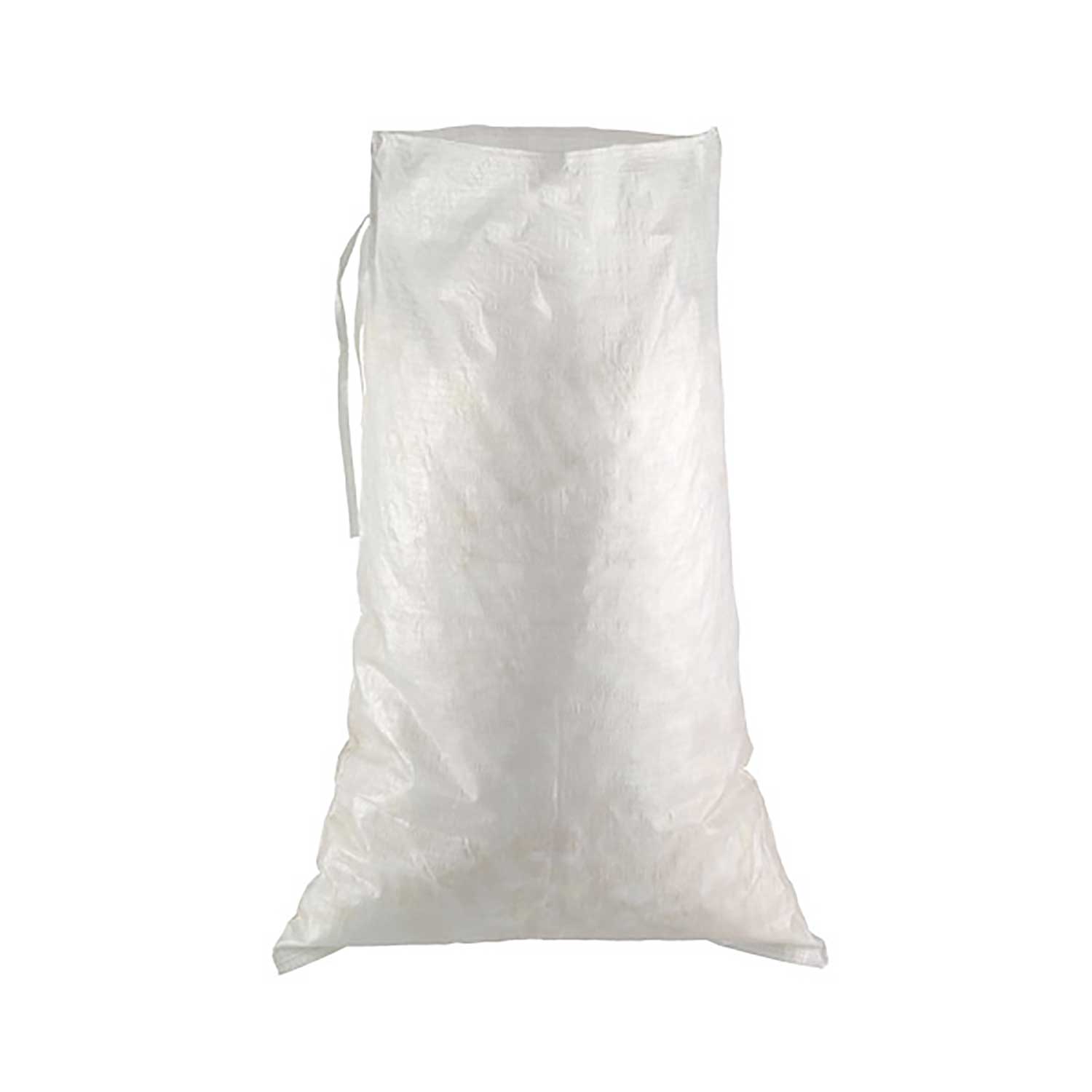 PP-Bändchengewebesack, 40x60 cm unbeschichtet, mit Bindeband