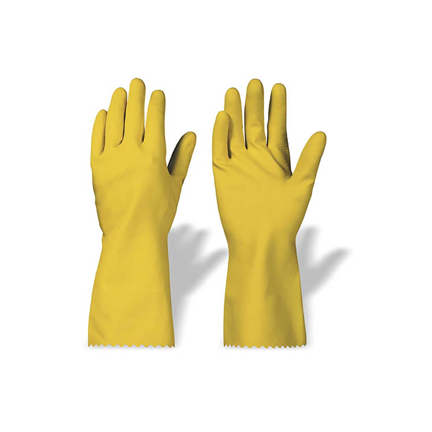 Granby Latex Handschuh, gelb, Gr. 9