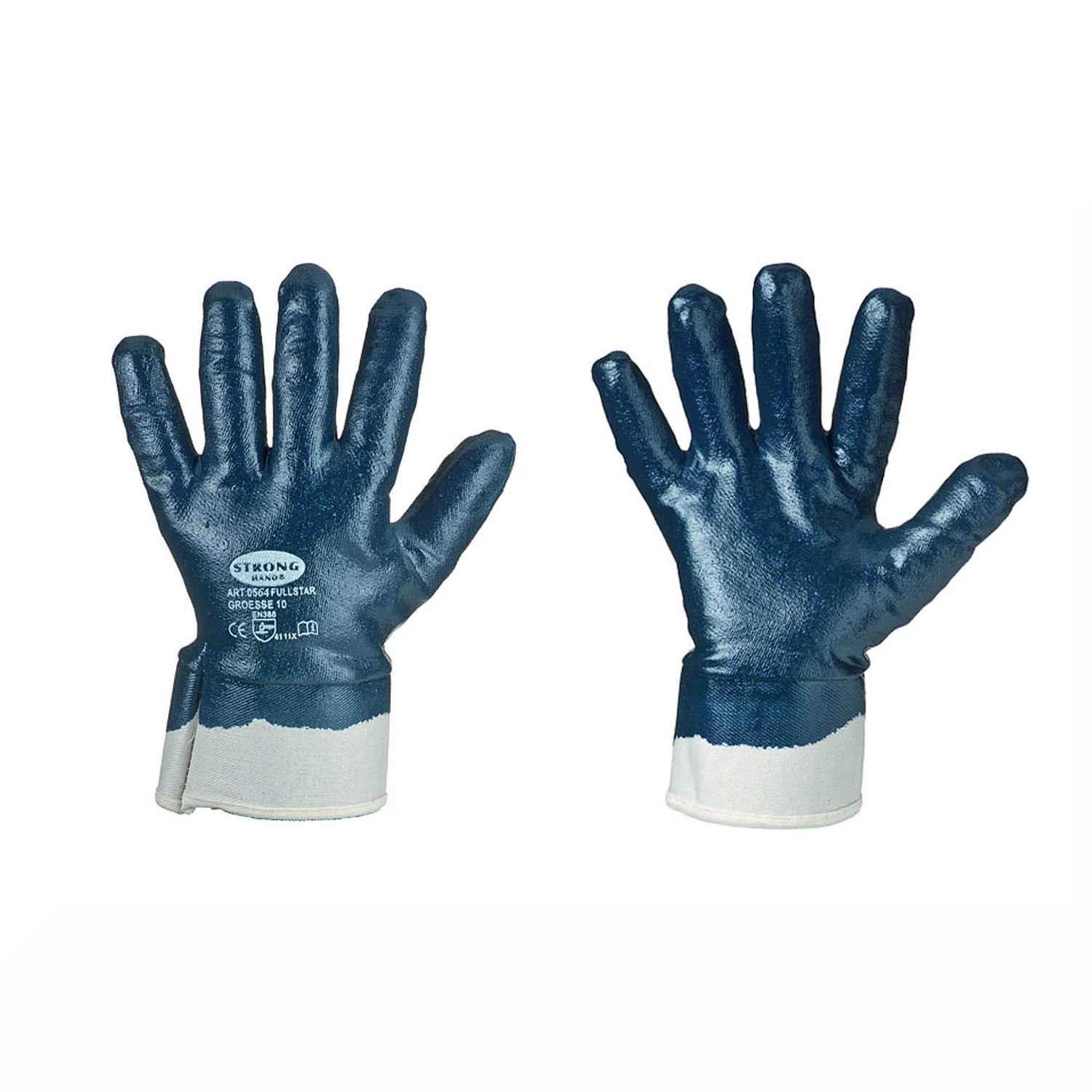 Fullstar Stronghand Nitril Handschuh blau