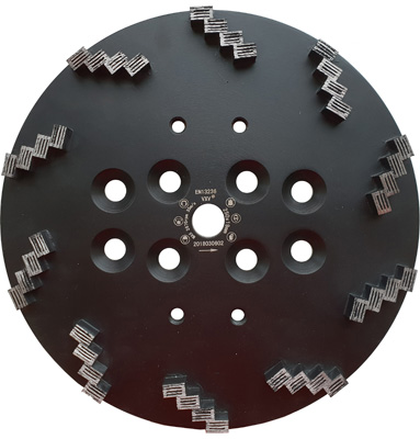 30972 TR100 Diamant-Schleifteller 250 x 19 mm + 8 NL / PH