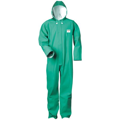 CHEM-STAR OVERALL Mehrwegoverall, grün, Gr. 3XL Kat. III Typ 5+6