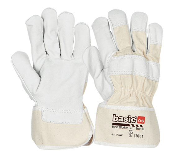 Rindspaltleder Handschuh, Gr. 10,5