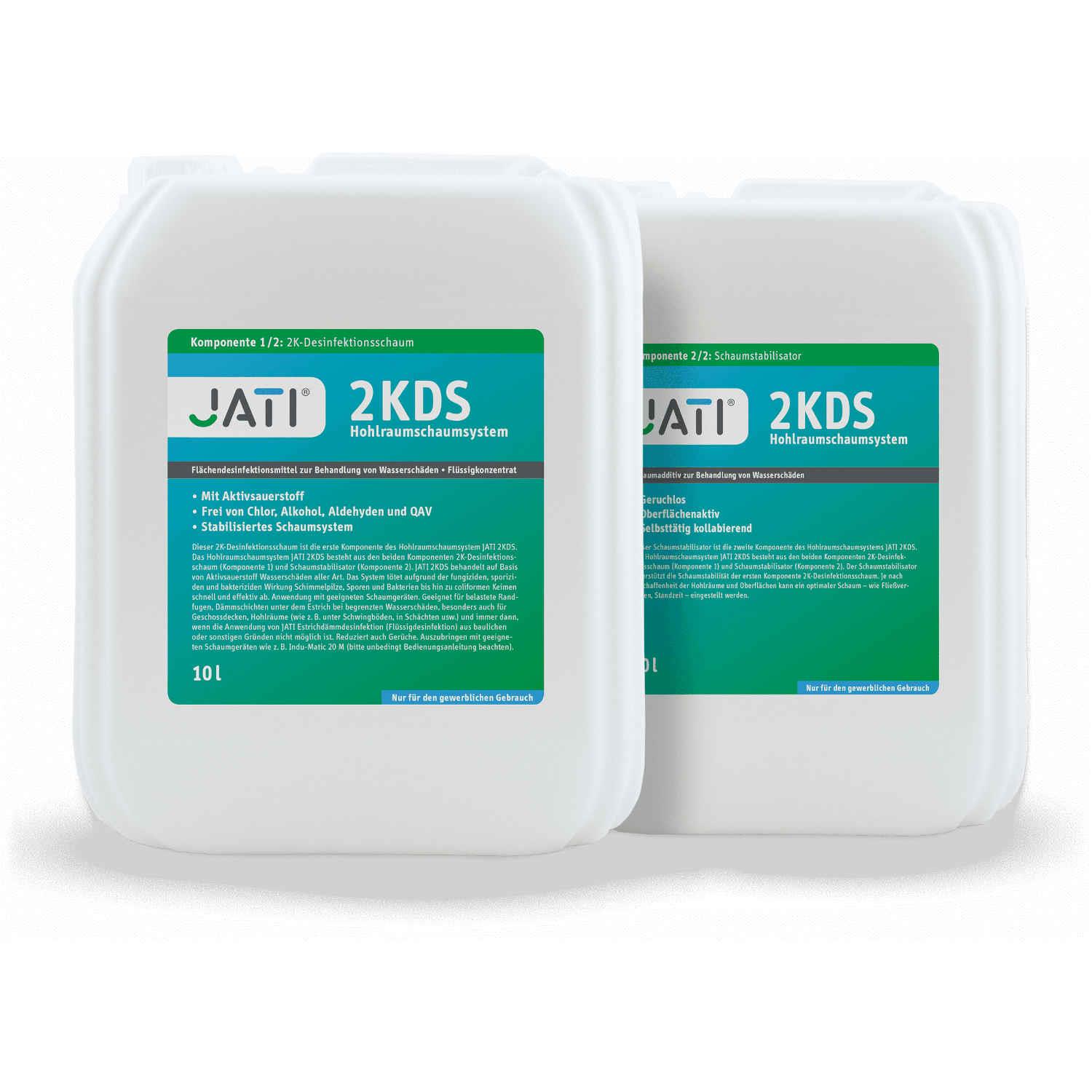 JATI 2KDS Hohlraumschaumsystem Doppelgebinde a 10 L (Komponente 1+2)