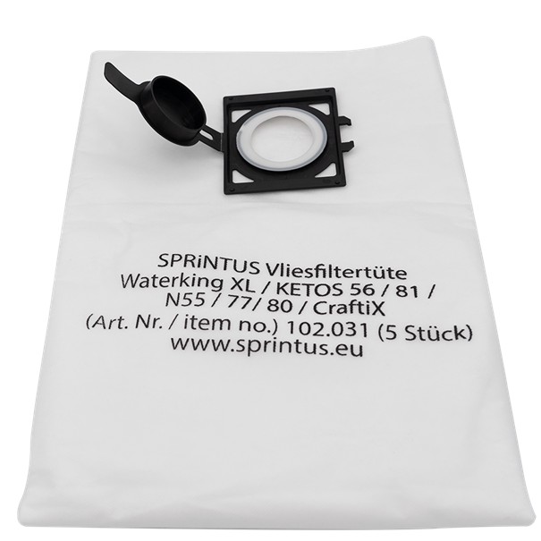 Vliesfiltertüten für Sprintus Craftix 35H Sauger