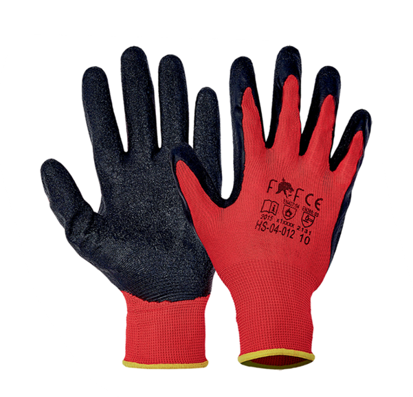 KBL Montagehandschuh rot, Gr. 10