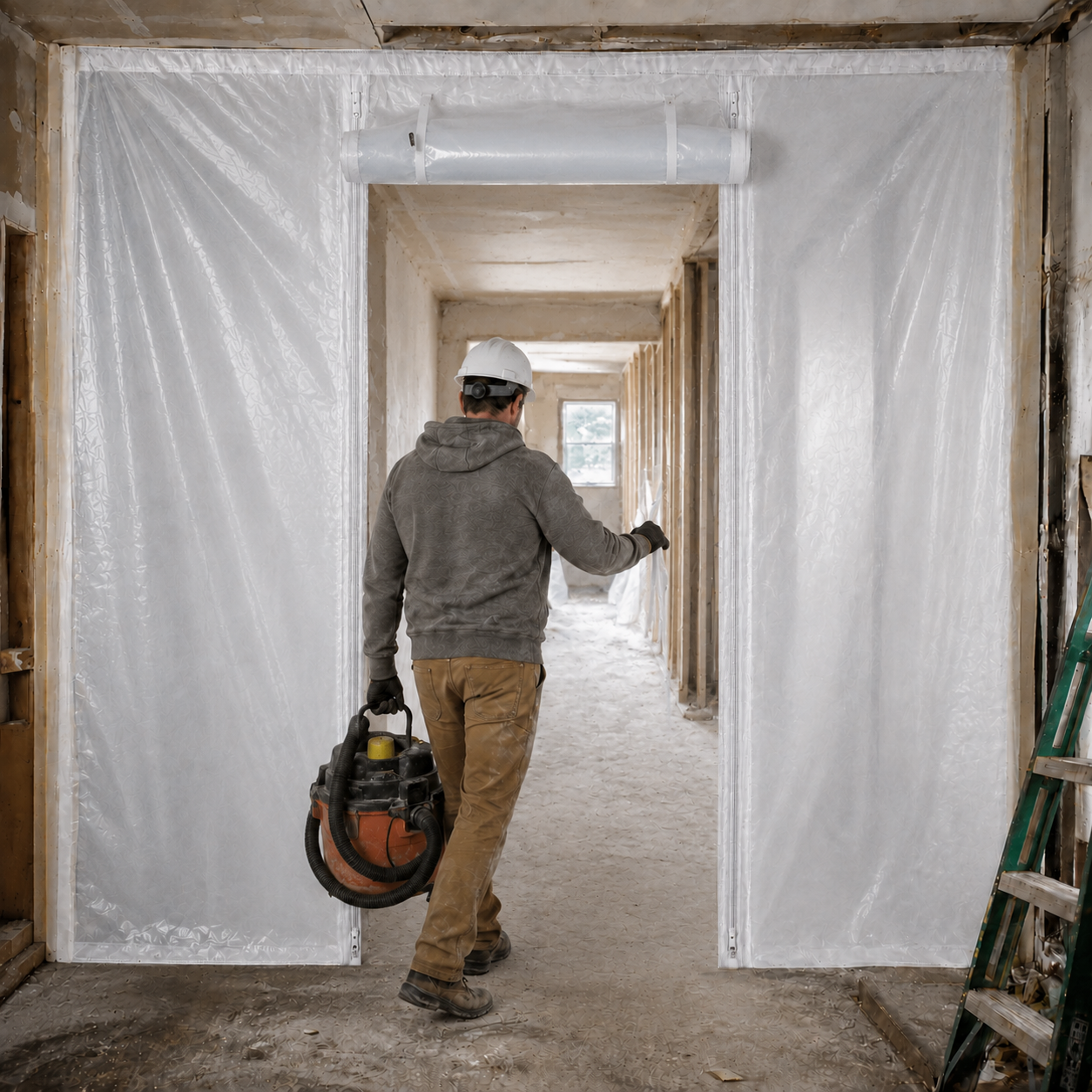 KBL PVC Reißverschlusstür H-Form 150 x 220 cm