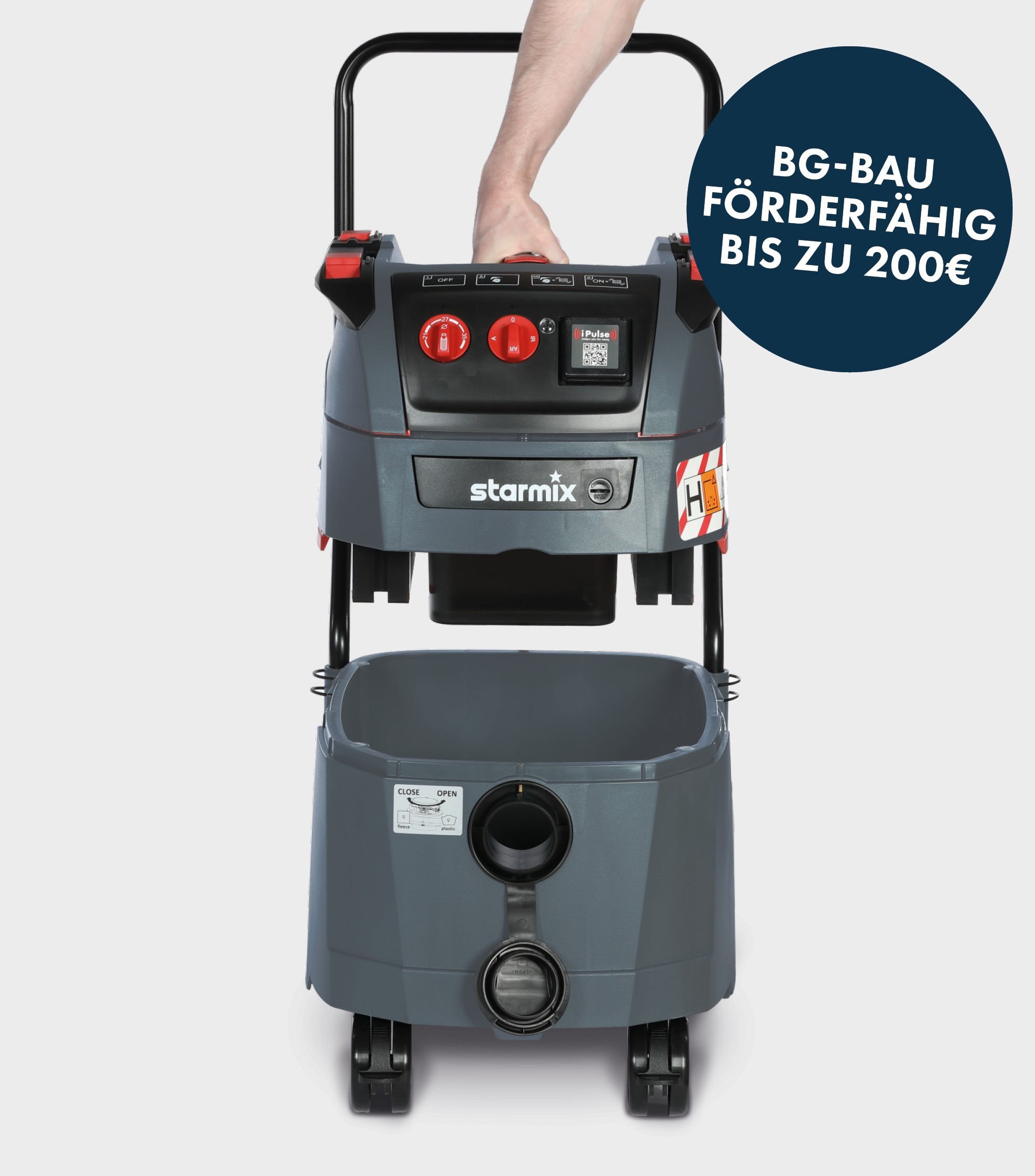 18645 Starmix iPulse H-1235 Asbest Safe Plus Nass-Trockensauger