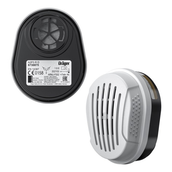 6738875 Dräger Kombifilter Bajonett A2P3 R D